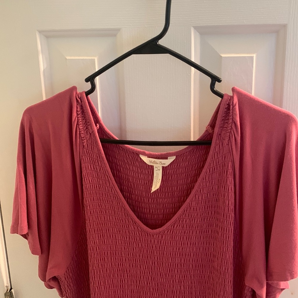 Matilda Jane pink dress size large